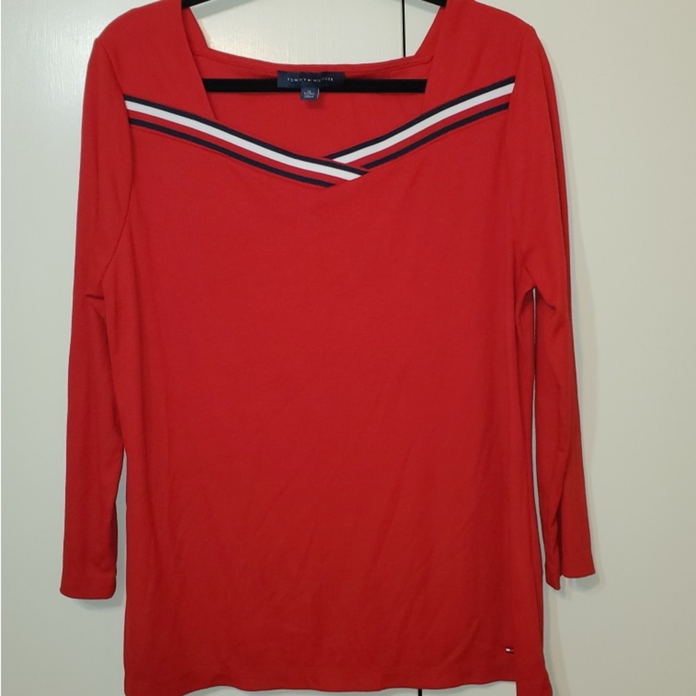 Red sweater